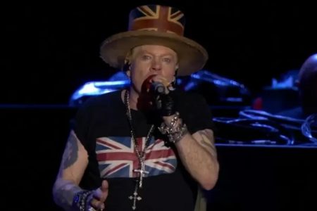 Foto colorida de Axl Rose