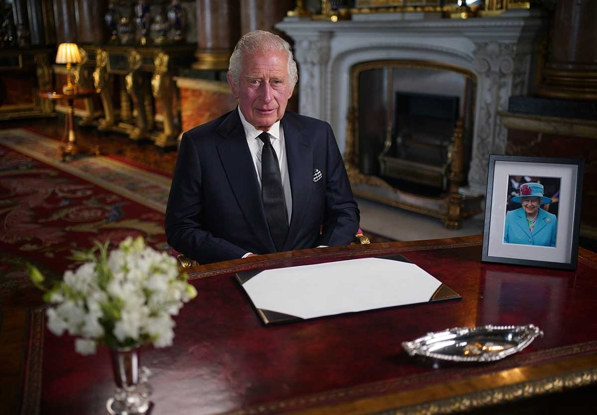 rei charles III faz primeiro pronunciamento