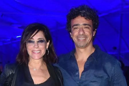 Christiane Torloni e o namorado, Randal Juliano