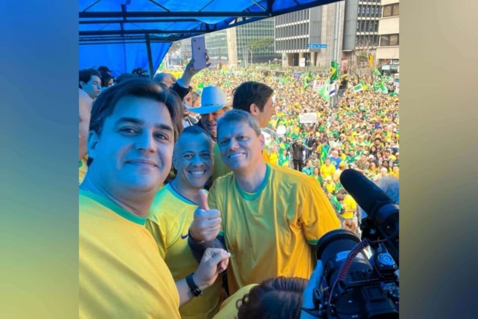 Tarcísio de Freitas e Frederico D'Ávila