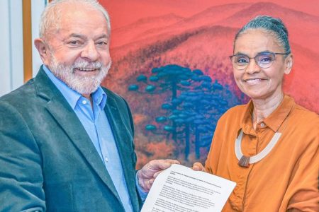 Lula e Marina Silva