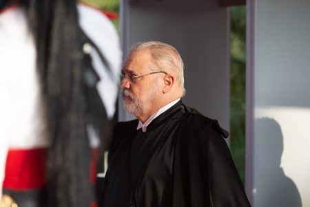 Mauro Cid Augusto Aras chega na cerimônia de posse da ministra Rosa Weber a Presidência do Supremo Tribunal Federal e do Conselho Nacional de Justiça 19
