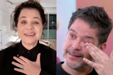 Isabel Teixeira faz Murilo Benício chorar no Mais Você