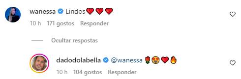 Dado Dolabella e Wanessa Camargo