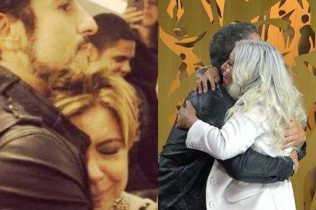 Marcos Mion e Astrid Fontenelle