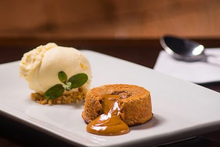 Petit gateau de doce de leite