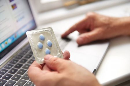 Foto colorida de Viagra