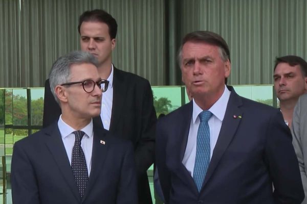 Bolsonaro e zema apoio