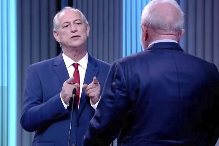 Debate Globo Ciro e Lula