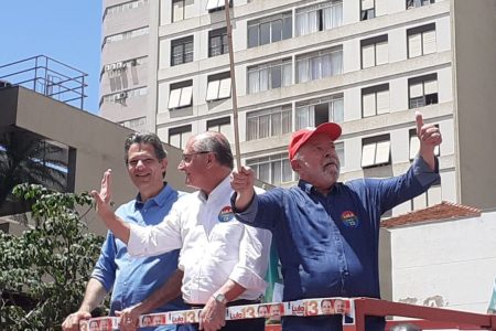 Lula faz campanha em Campinas