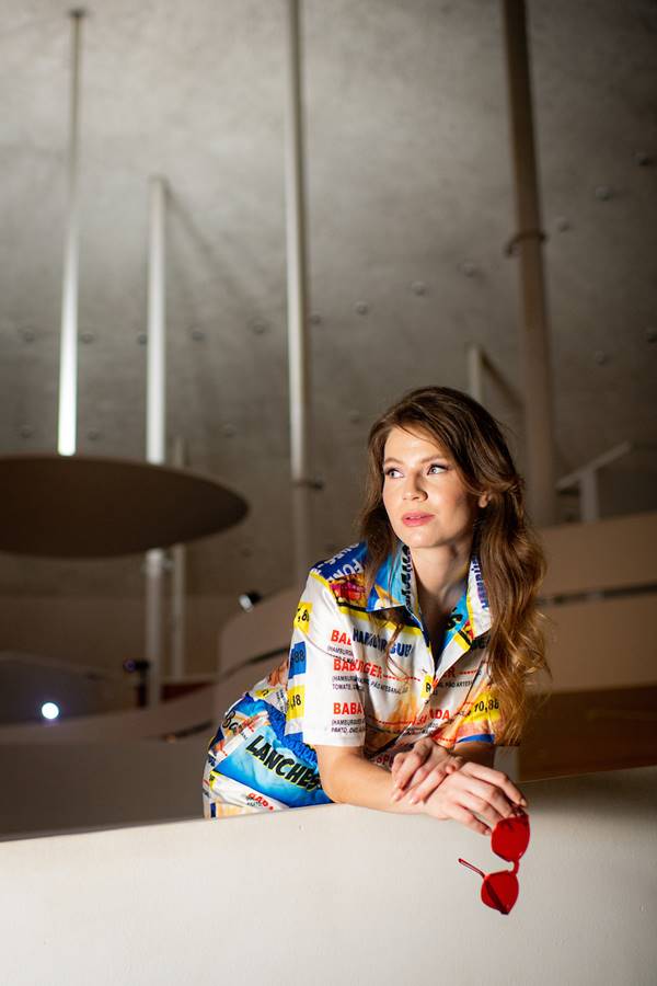 Modelo em editorial