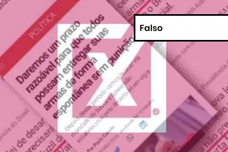 Imagem colorida de postagem falsa sobre tuítes de Lula