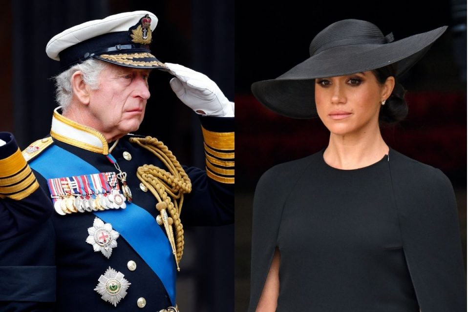 Montagem colorida de homem com trajes militares ao lado de mulher com roupas pretas - Metrópoles