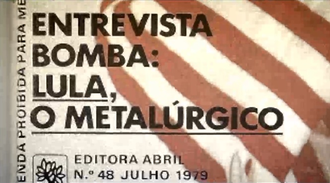 Capa de revista de 1979 de entrevista com o então metalúrgico e sindicalista Lula, hoje candidato à presidência - Metrópoles