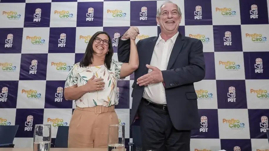 Ciro Gomes e Ana Paula Matos