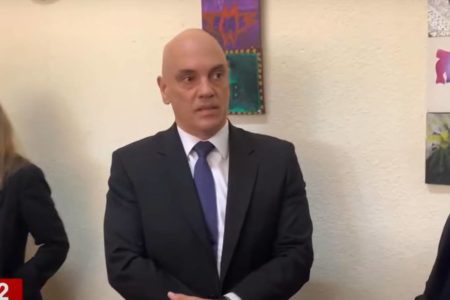 Alexandre de Moraes vota em São Paulo