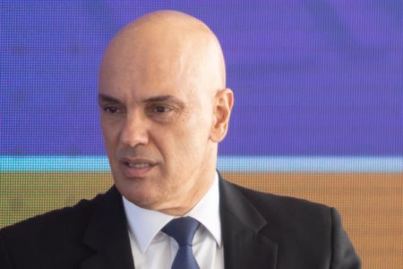 Presidente do TSE Alexandre de Moraes fala sobre as ações nas eleições 2022 no centro de divulgação das eleições CDE no Tribunal Superior Eleitoral TSE eleiçoes 2022 - Metrópoles