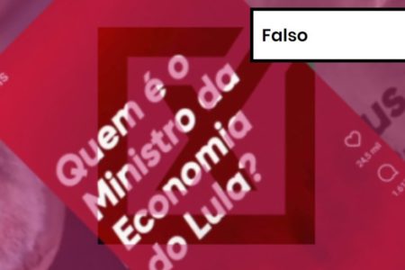 Imagem colorida de postagem falsa