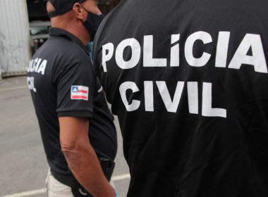 imagem colorida de policiais civis da Bahia em Salvador - Metrópoles