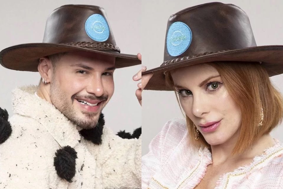 Imagens contrapostas de Alex Gallete e Deborah Albuquerque - Metrópoles