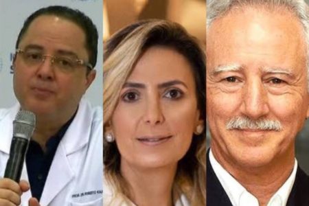 Ludhmila Hajjar, Miguel Srougi e Roberto Kalil Filho