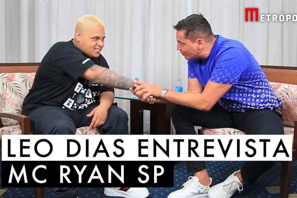 Print de entrevista de MC Ryan à coluna LeoDias