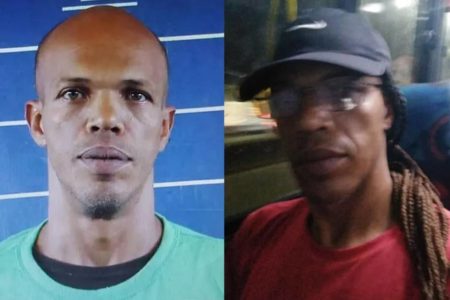 montagem com homem careca de um lado e o mesmo homem de peruca, boné e óculos ao lado - metrópoles