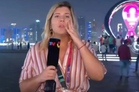Dominique Metzger foi assaltado enquanto fazia a cobertura no Catar - Metrópoles