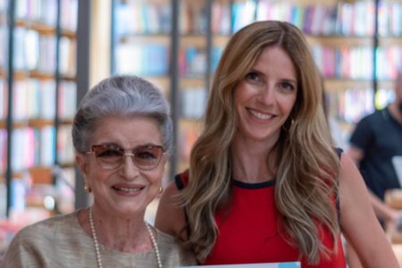 Foto colorida de Costanza Pascolato e Maíra Lot Micales - Metrópoles