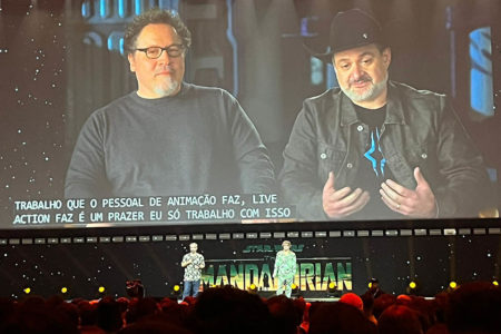 Painel da Disney na CCXP22 - Metrópoles