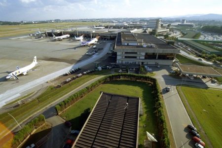 Aeroporto Internacional de São Paulo, em Guarulhos