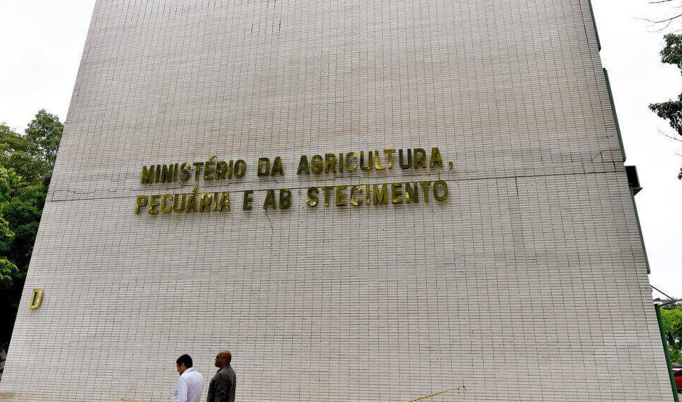 Fachada do Ministério da Agricultura, Pecuária e Abastecimento