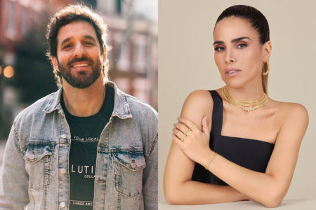 À esquerda, Rafinha Bastos; à direita, Wanessa Camargo - Metrópoles