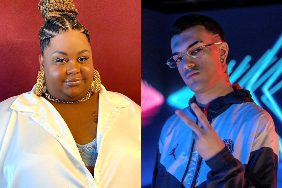 MC Carol e DJ Lk (Reprodução/Montagem Metrópoles)