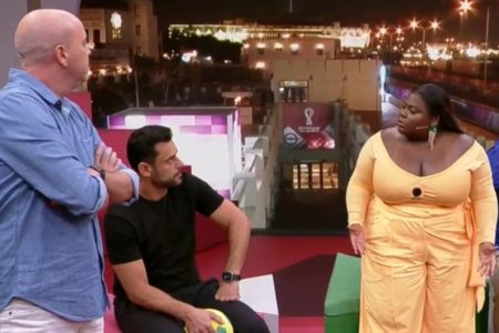 Alex Escobar, Fred e Jojo Todynho no Central da Copa - Metrópoles