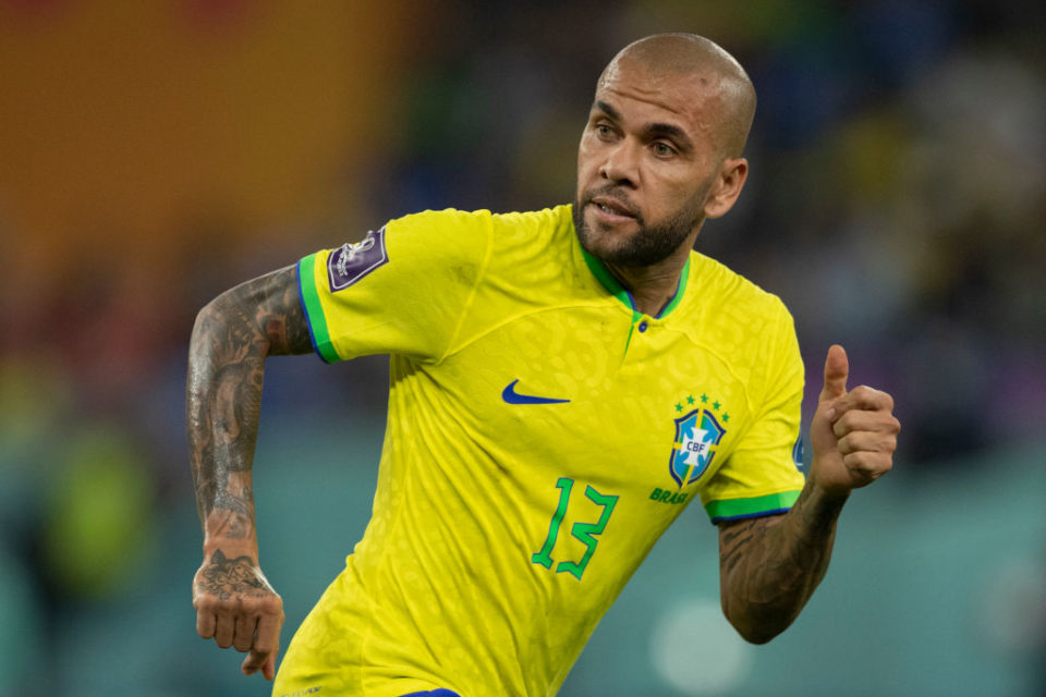 Daniel Alves durante a Copa do Mundo - Metrópoles