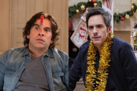 Lenadro Hassum e Mauricio Ochmann vivem o mesmo personagem nas diferentes versões do filme