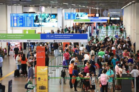 aeroporto internacional de brasilia quinto dia de greve 23-12-2022 - Metrópoles