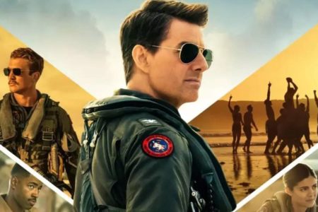 Foto colorida do filme Top Gun: Maverick - Metrópoles