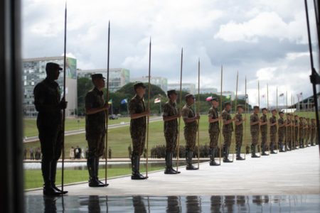 Ensaio geral da Posse Presidencial no Congresso nacional 1