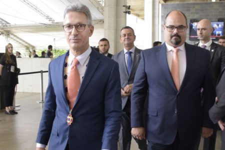 Romeu Zema e Mateus Simões, vice-governador de MG