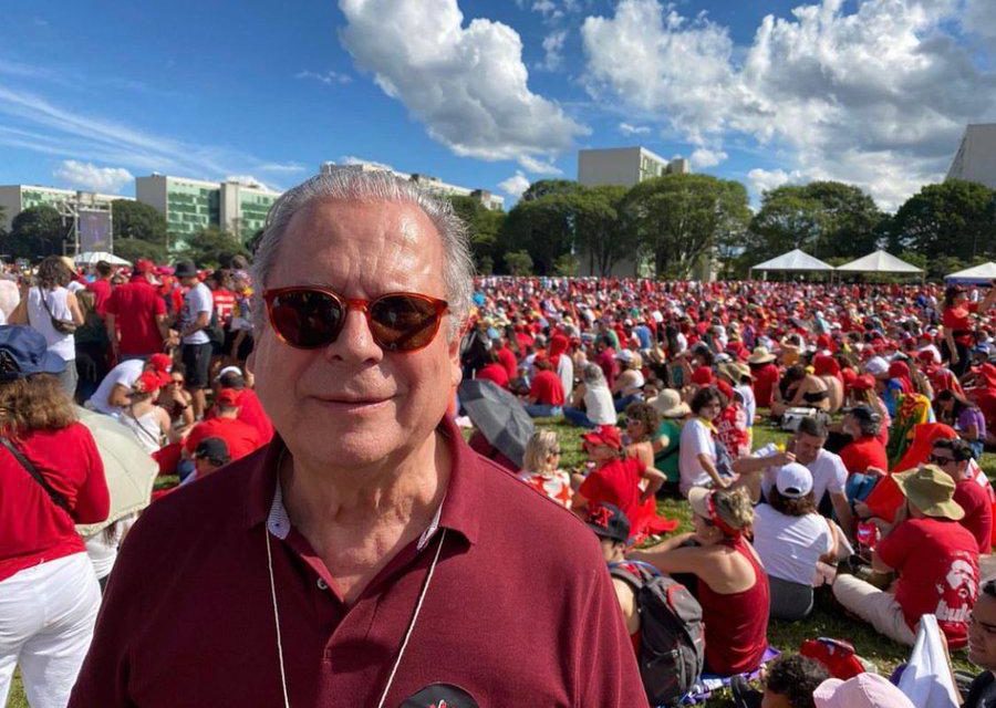 José Dirceu (Zé Dirceu) na posse de Lula