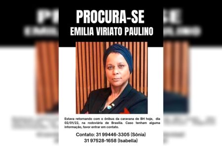 Emilia perdida em Brasília