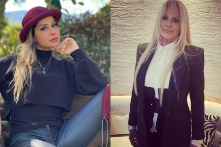 Montagem com fotos de Maíra Cardi e Monique Evans - Metrópoles