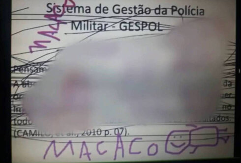 Racismo contra PM