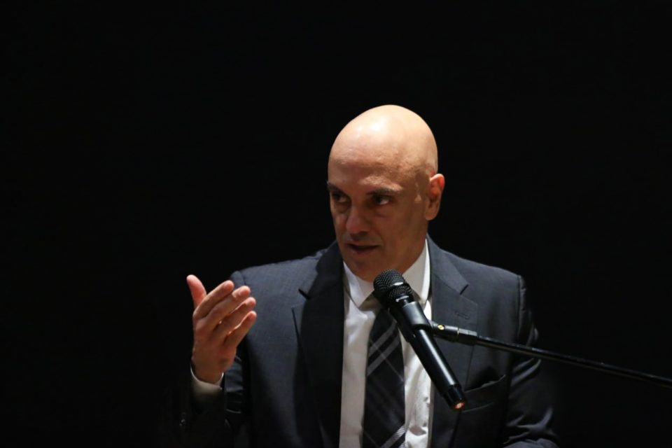 Imagem colorida mostra Ministro do STF e presidente do TSE, Alexandre de Moraes. - Metrópoles