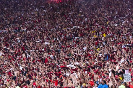 Torcida do Flamengo no Maracanã