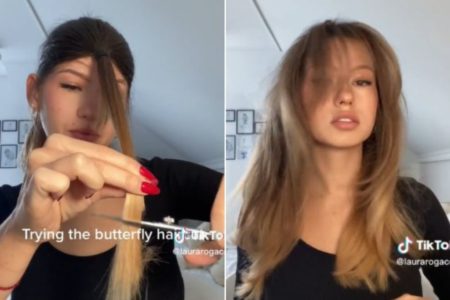 TikTok - Butterfly Cut - Corte de Cabelo - Trend