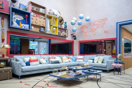 Sala de estar do BBB23 - Metrópoles
