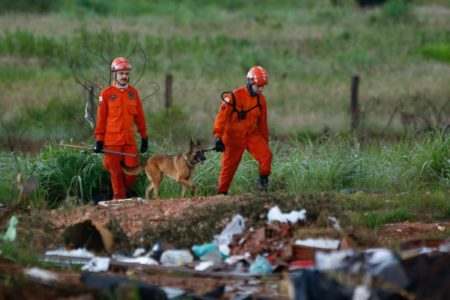 Corpo de Bombeiros e Polícia Civil fazem buscas por corpos ligados ao caso da cabeleireira assassinada em lixão próximo à DF-130, ao lado do Vale do Amanhecer